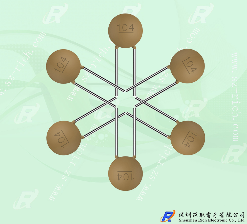 低压瓷片电容 104