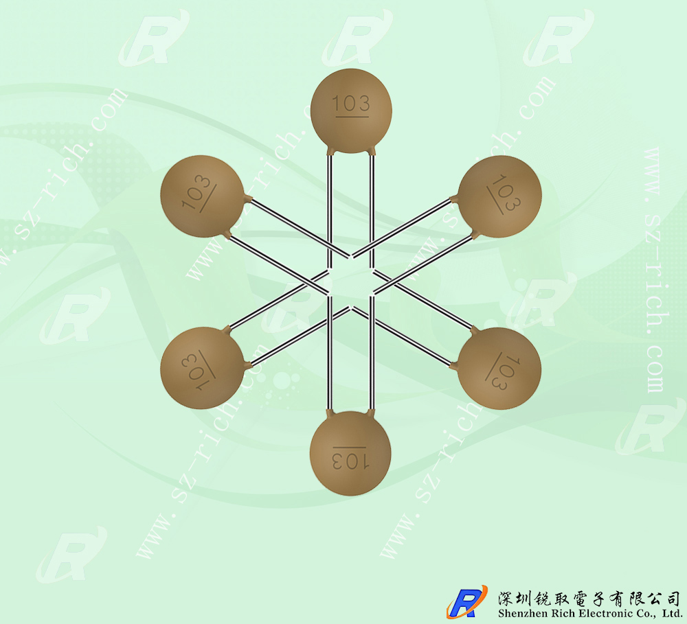Low pressure ceramics capacitors